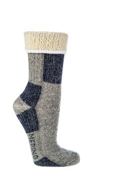 2 Paar TippTexx 24 Trekkingsocken, Outdoorsocken mit 85% Wolle vom Merinoschaf